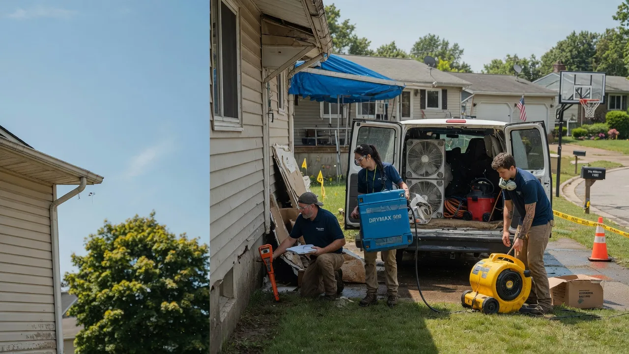 Ceiling Leak Cleanup in Webster, IA near me